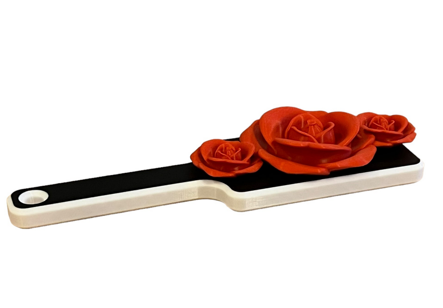 Das Rosen Paddle - BDSM Paddle mit Rosen Reliefs - SM Impact Play Paddle