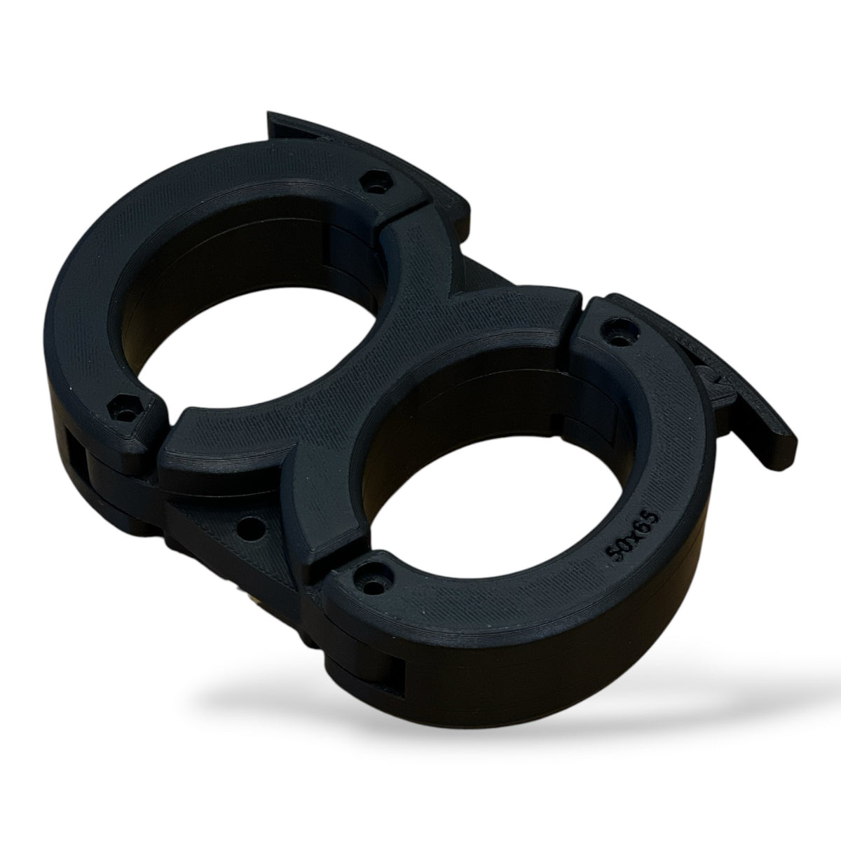 SnapCuffs – Schnellverschluss-Handfesseln für Bondage · 50 x 65 / Schwarz / 30 mm