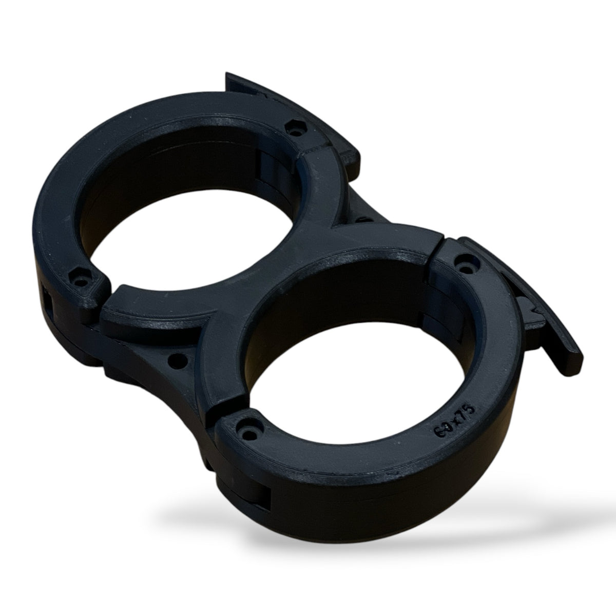 SnapCuffs – Schnellverschluss-Handfesseln für Bondage · 60 x 75 / Schwarz / 35 mm